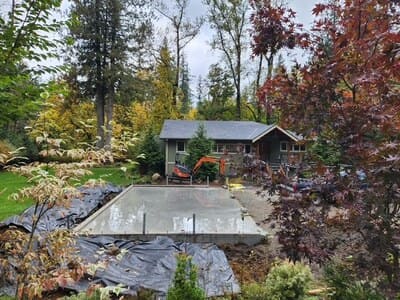 Concrete sidewalks in Auburn, Washington
