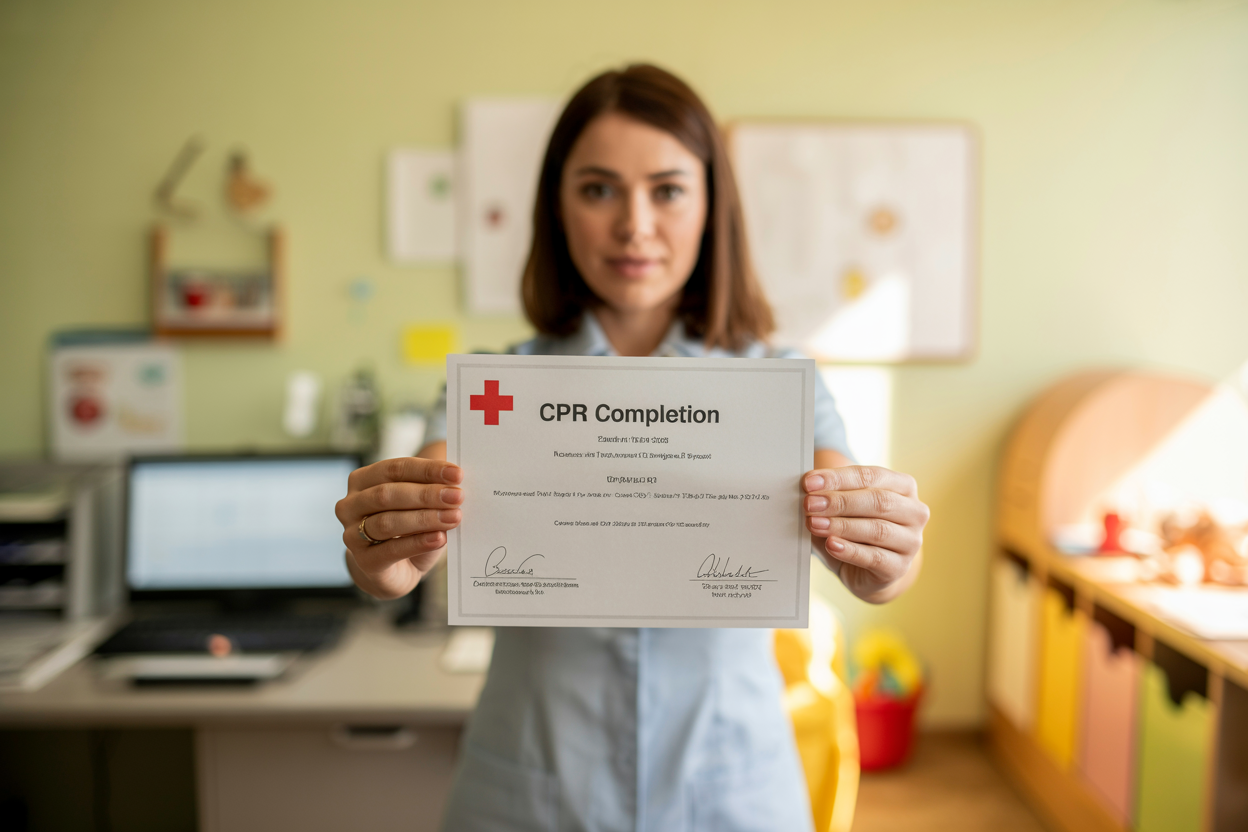 CPR certificate CPR certificate