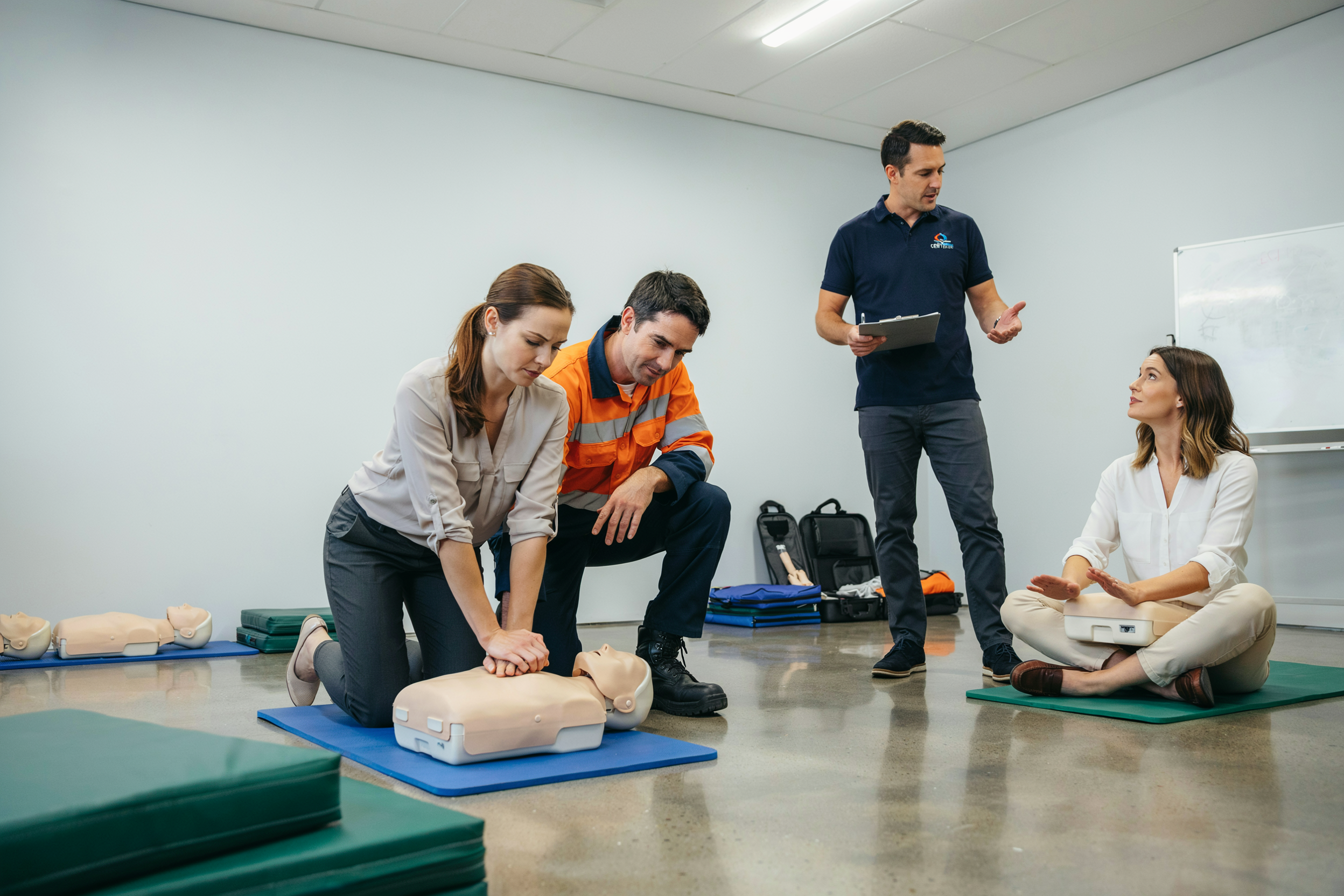CPR and AED course