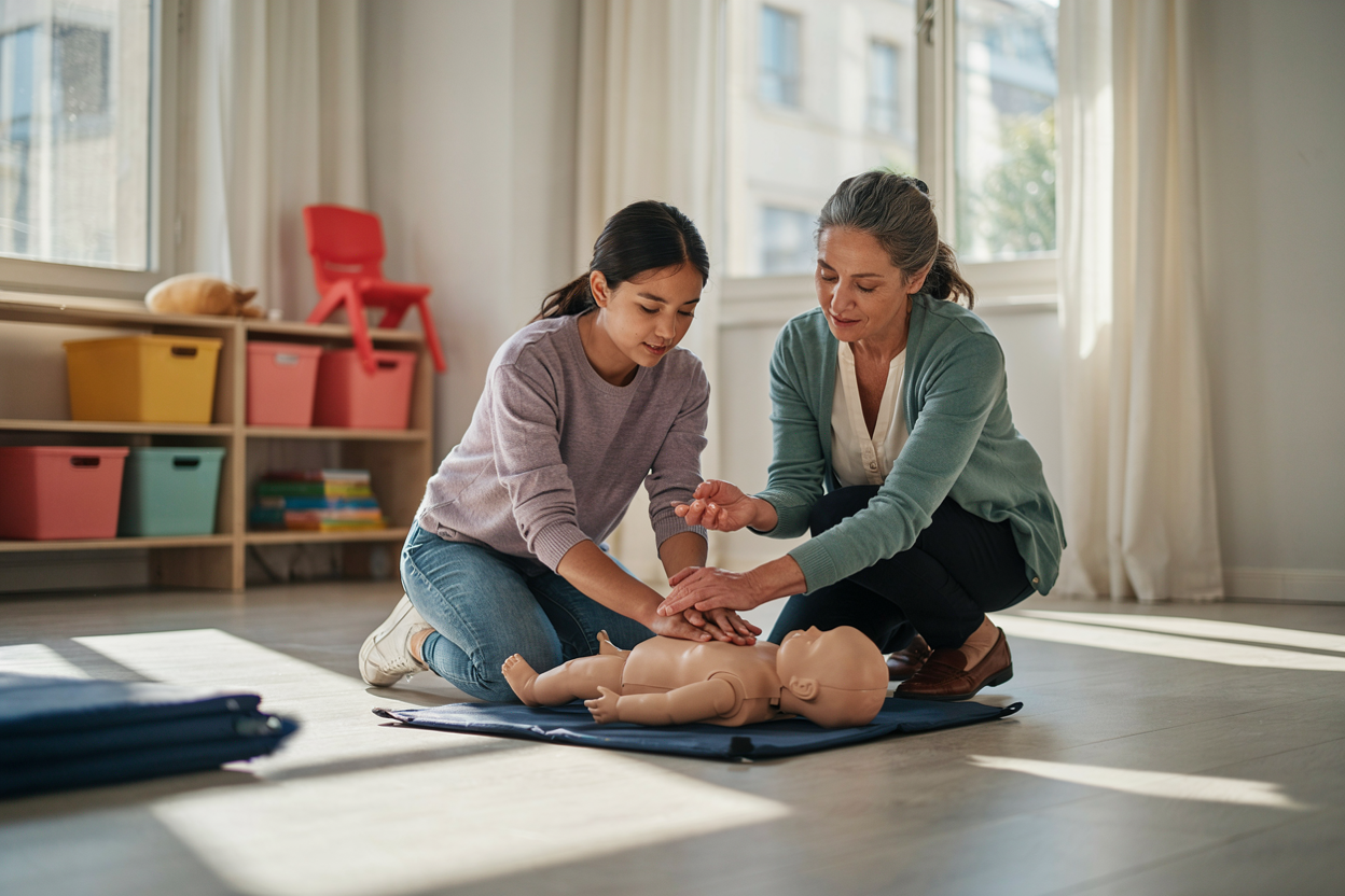 minimum age for childcare