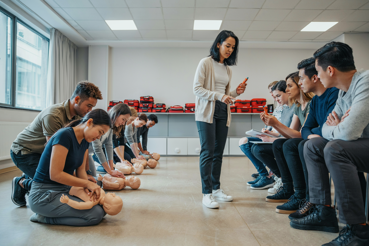 childcare first aid course certificate