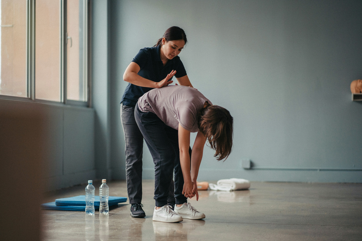 Choking Response Demonstration