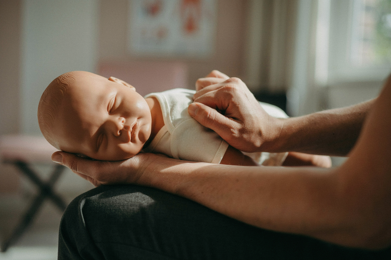 Infant Back Blow Positioning