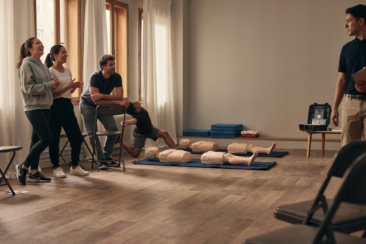 Informal training room