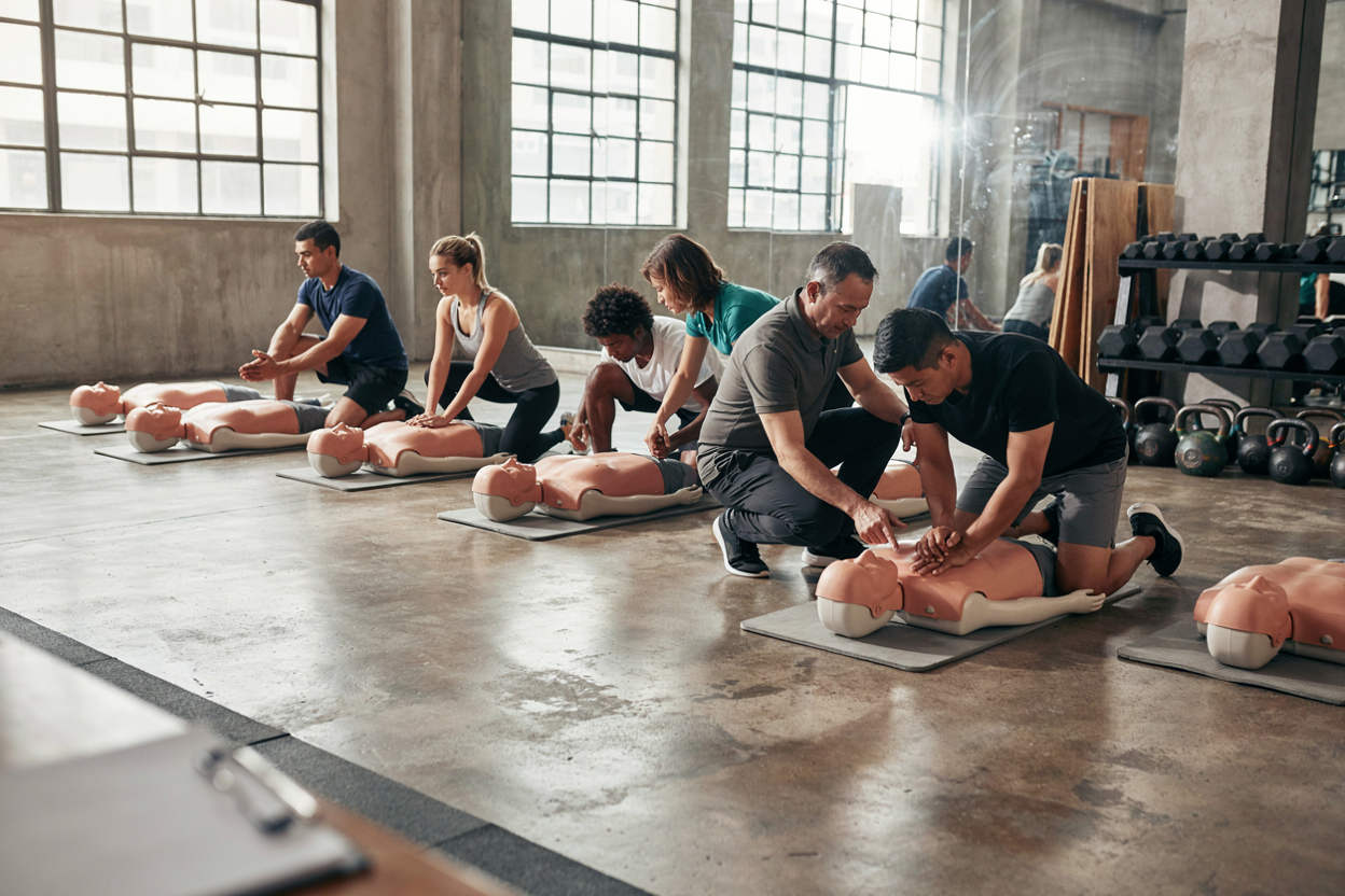 annual refresher for a fitness team