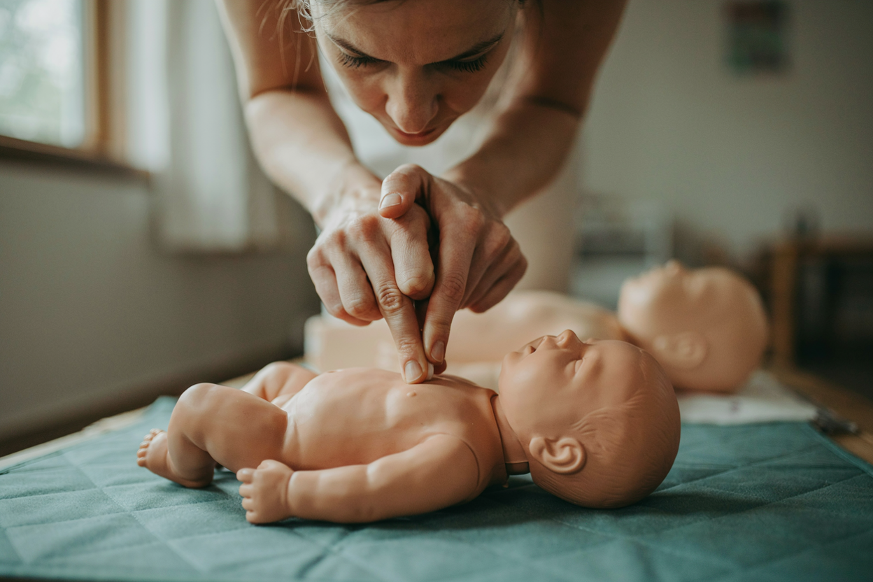 Paediatric-specific CPR technique Paediatric-specific CPR technique