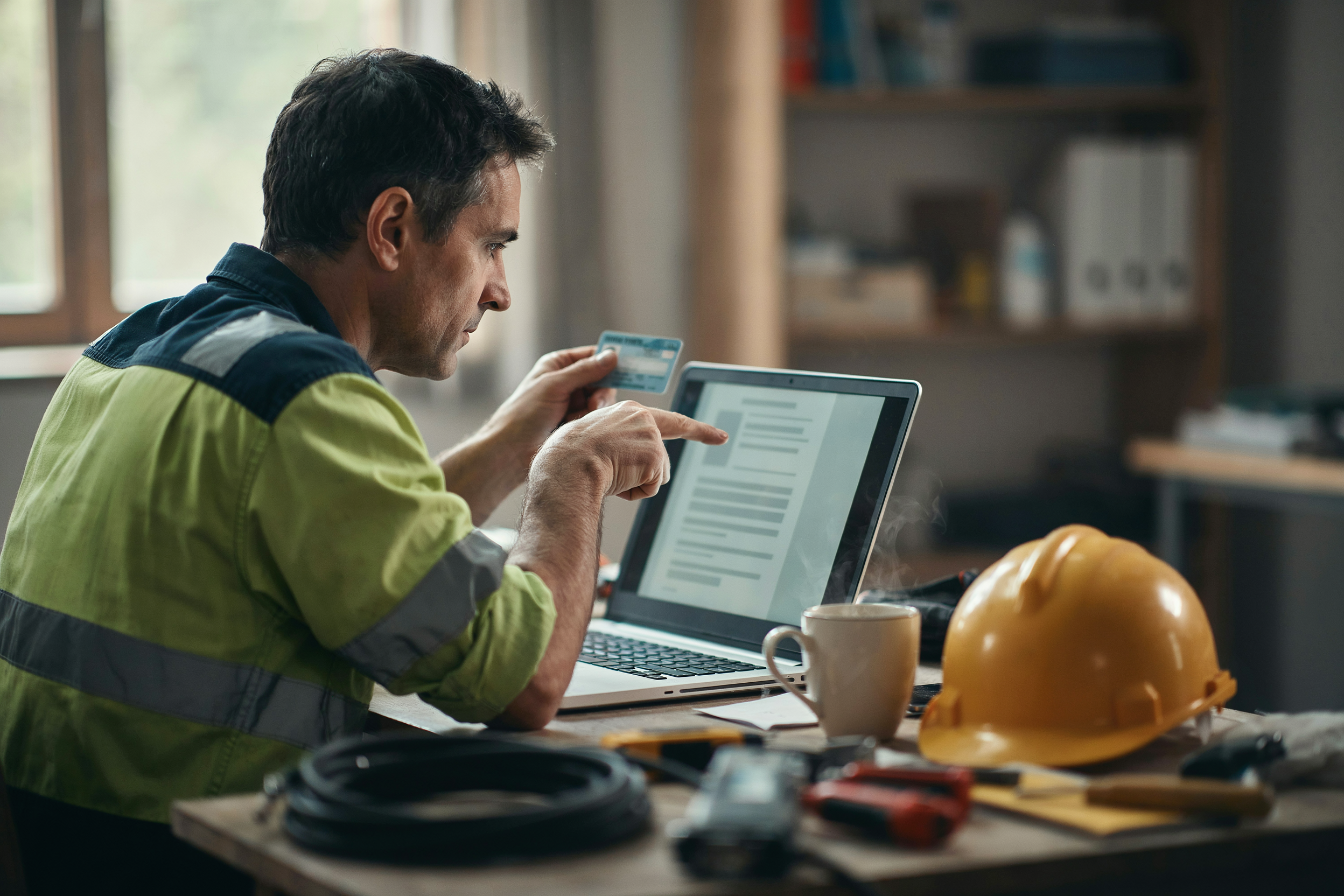 Receiving and uploading your statement