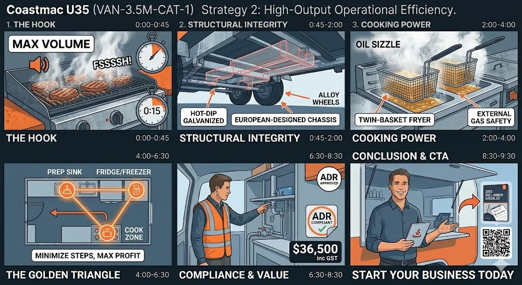 Video 2 Storyboard - U35 Food Van