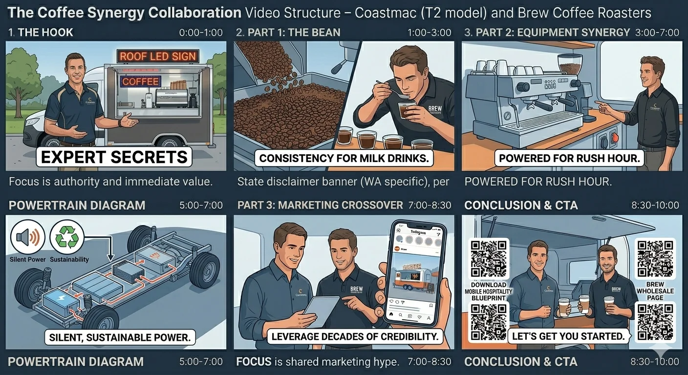 Video 6 Storyboard - Brew Coffee Roasters Tour