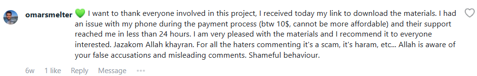 Student testimonial 4