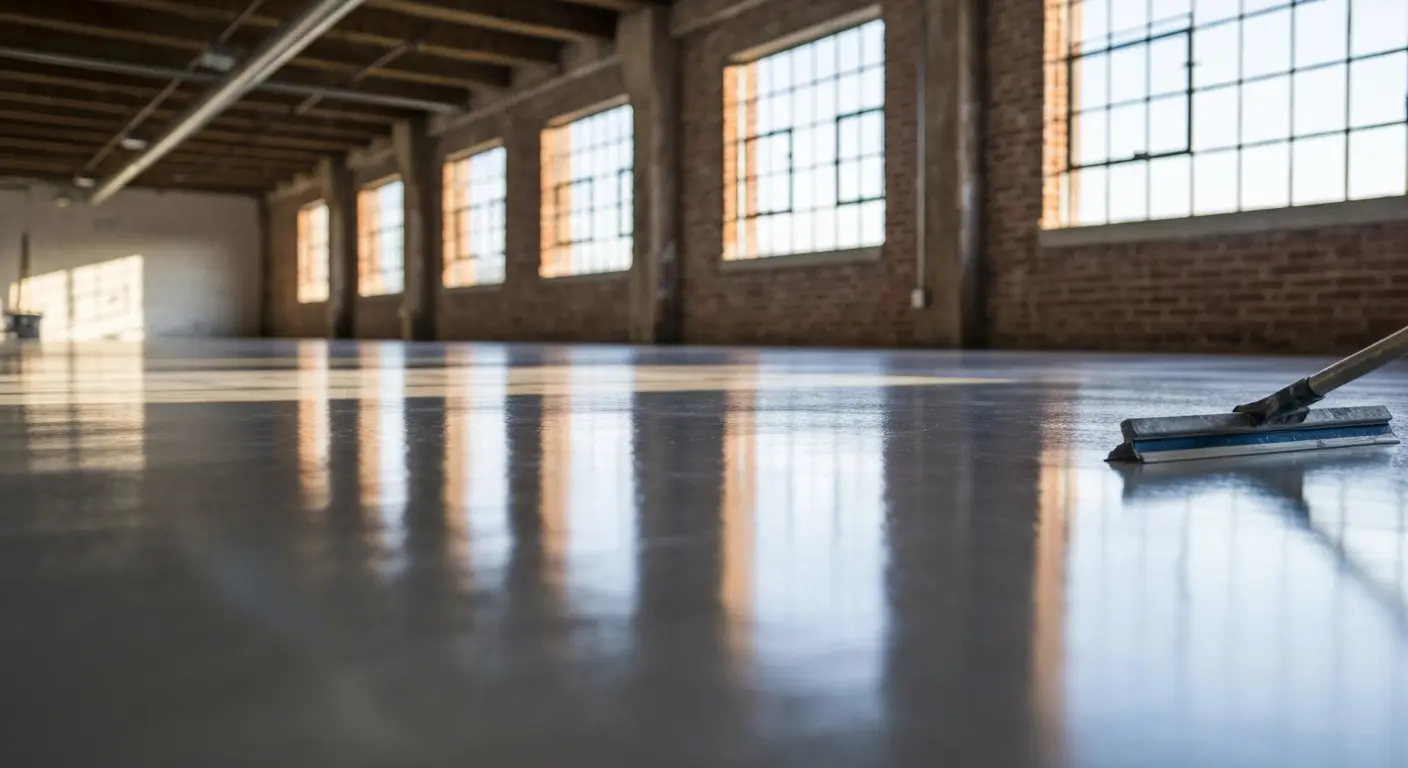 Residential epoxy flooring