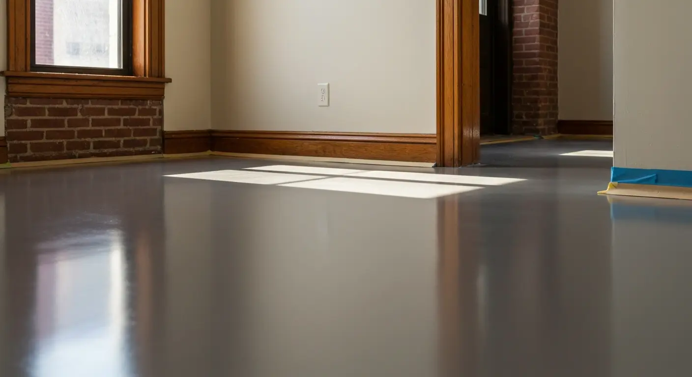 Residential epoxy flooring