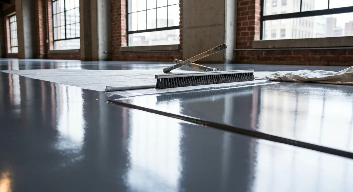 Commercial epoxy flooring