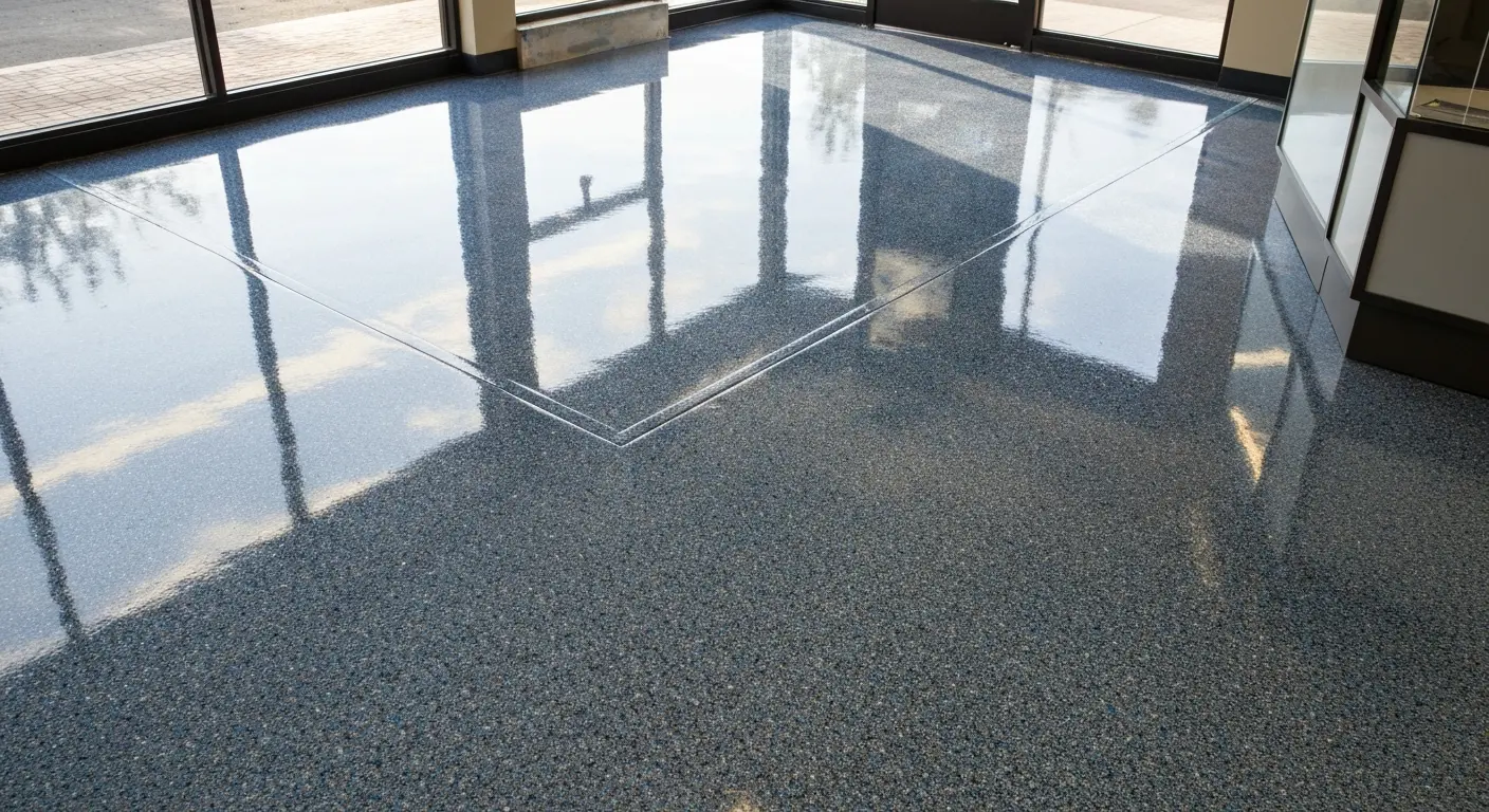 Commercial retail epoxy