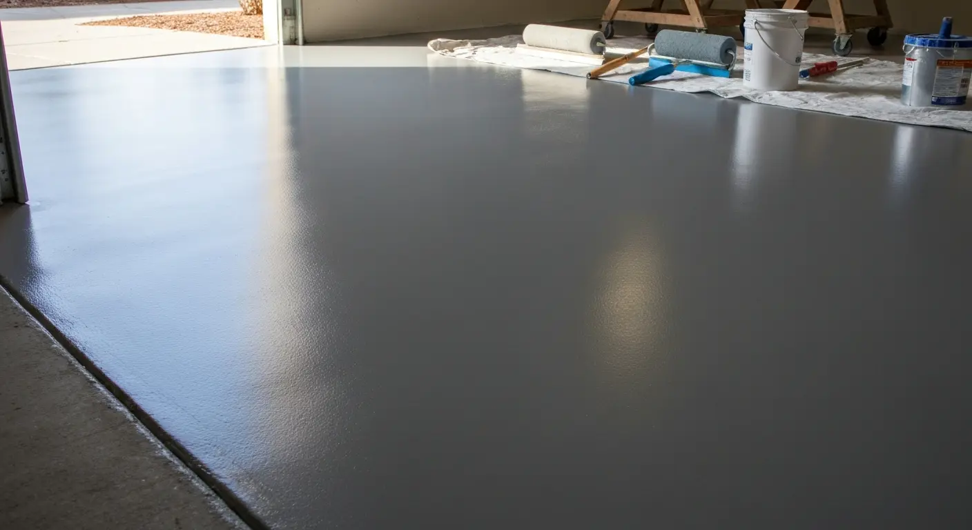 Solid color epoxy