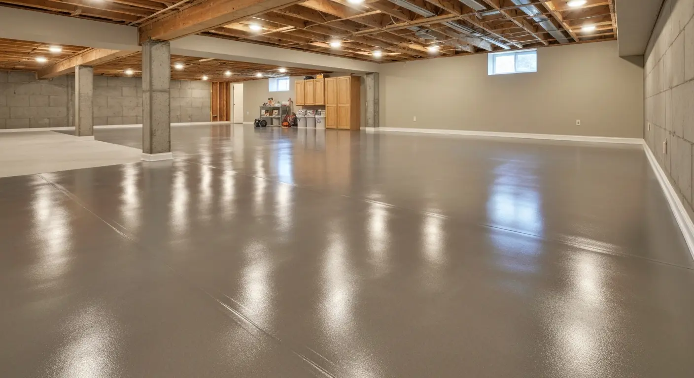 Basement epoxy