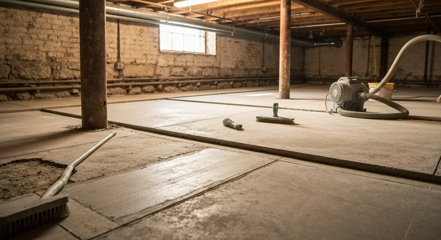 Concrete repair work