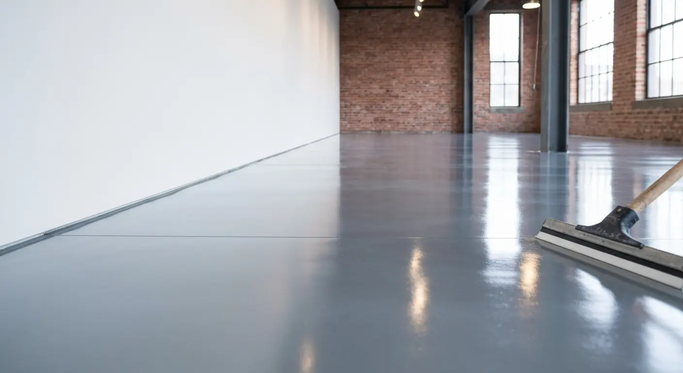 Commercial epoxy flooring