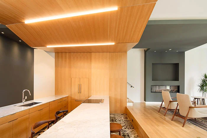 Custom Cabinets designed and built for ATRIA Denver Custom Cabinets designed and built for ATRIA Denver