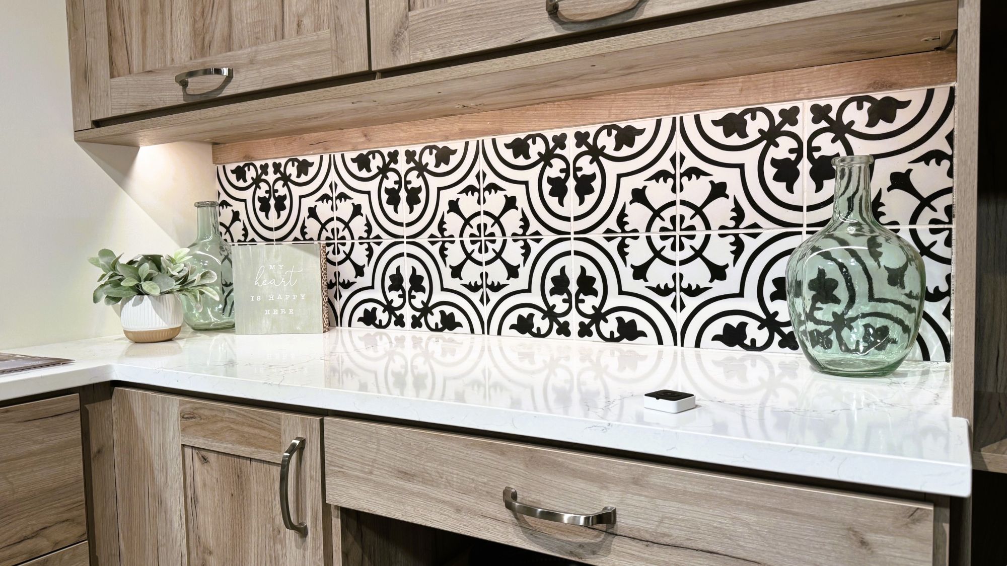 Under shelf lighting from Hafele in kitchen pantry in Concept 32 showroom Under shelf lighting from Hafele in kitchen pantry in Concept 32 showroom