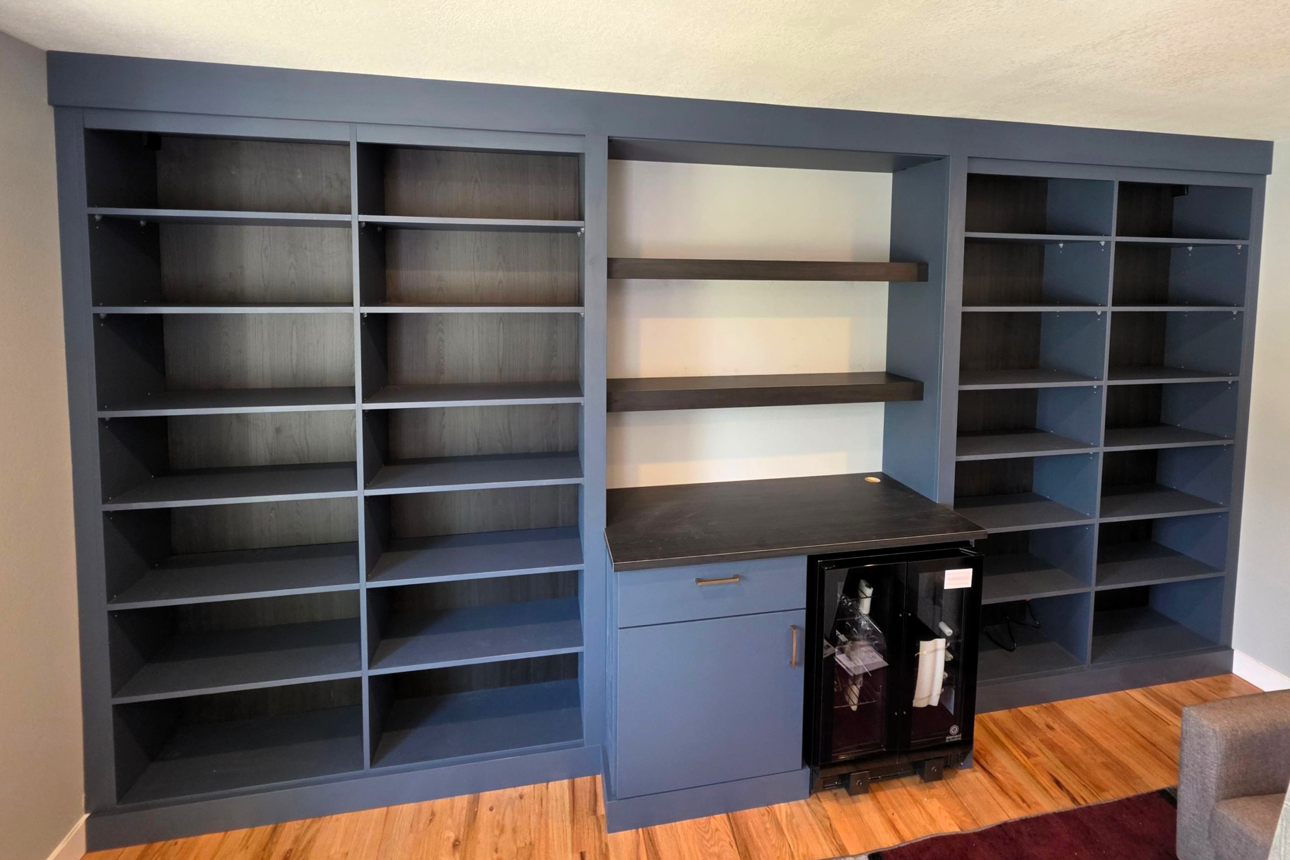 Lafayette Colorado Custom Built-in with refrigerator 
