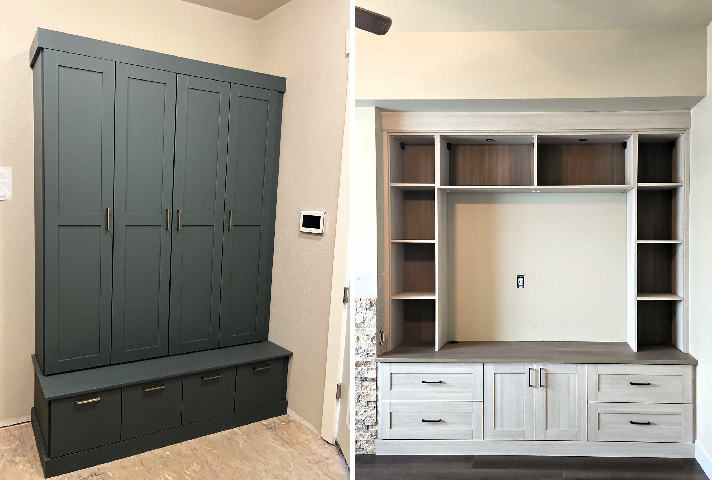 Two built-in units - one in Windsor and one in Niwot Colorado