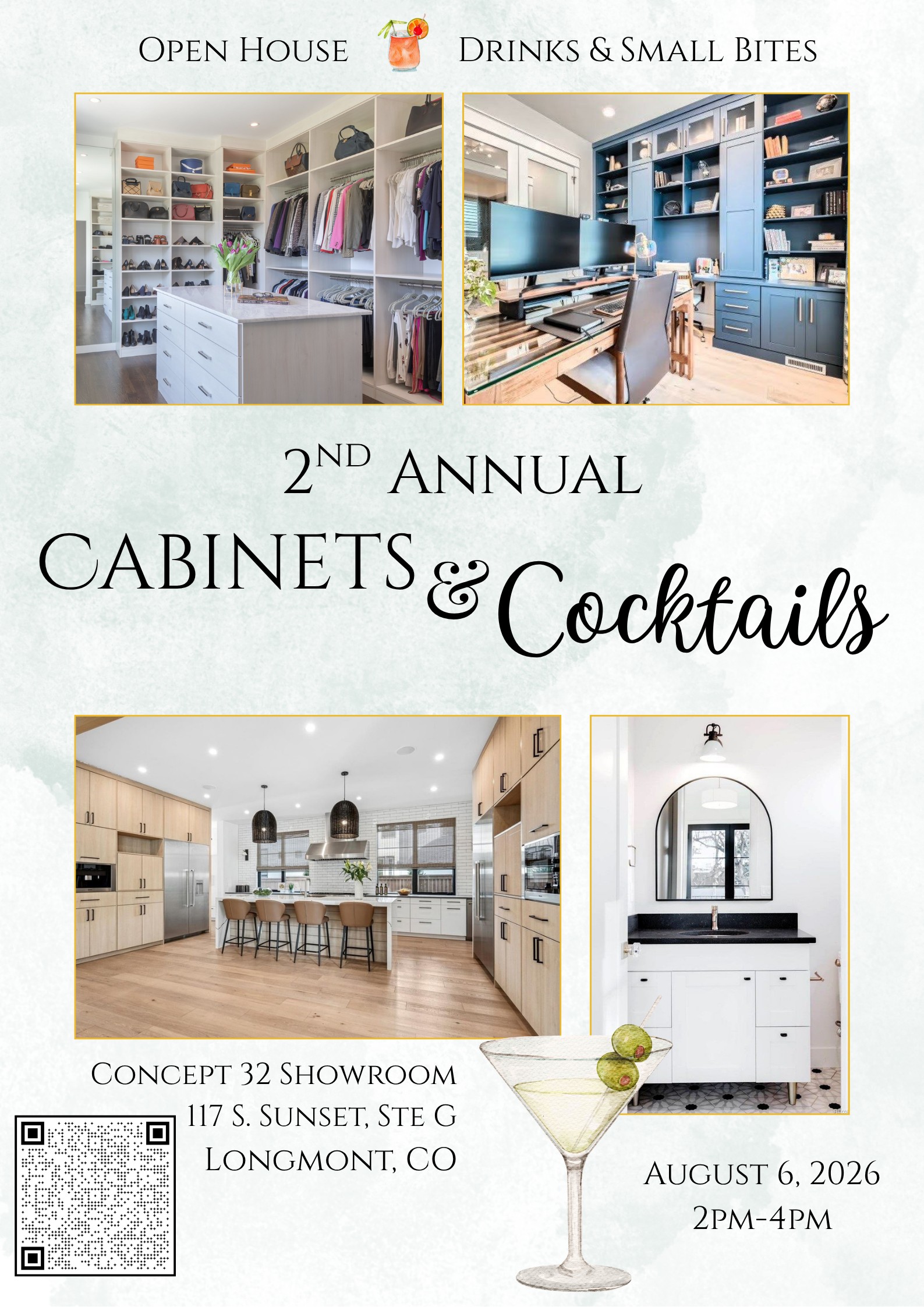 Cabinets and Cocktails Open House at Concept 32