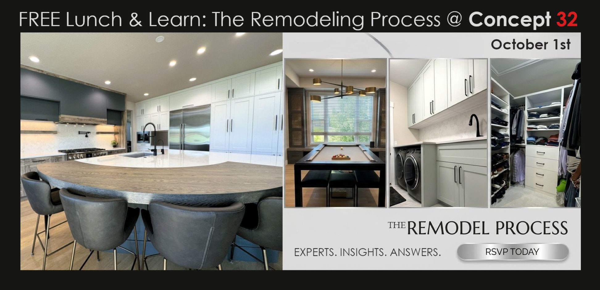 Free Lunch and Learn - The Remodeling Process Free Lunch and Learn - The Remodeling Process
