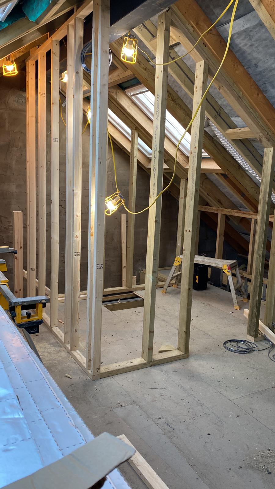 Loft conversion carpentry Sussex