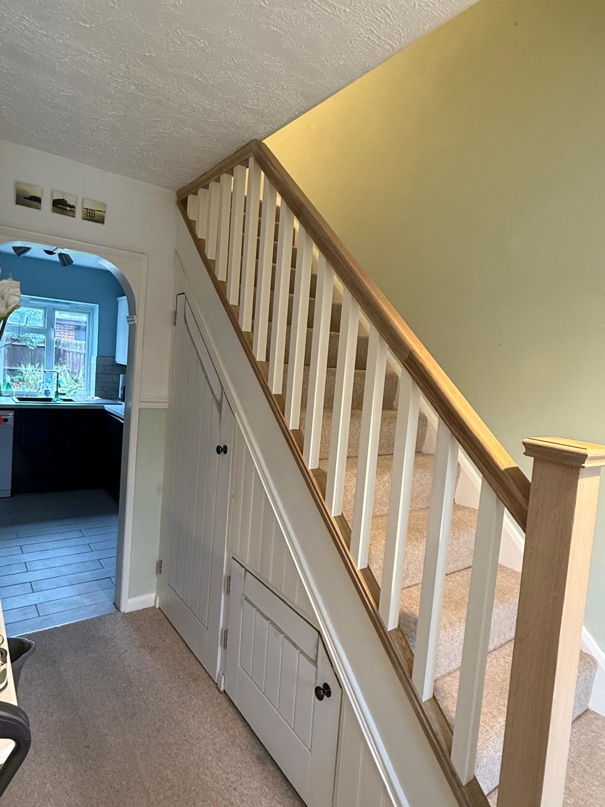 Bespoke staircase joinery Sussex