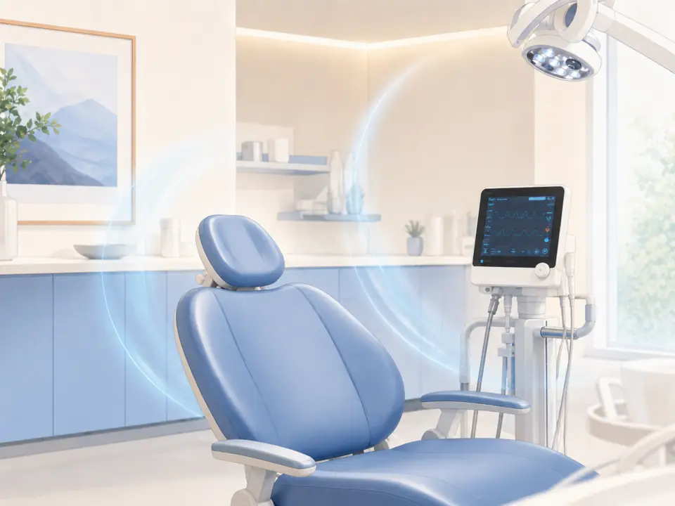 Poltrona odontoiatrica: ambiente accogliente per affrontare le cure con serenità
