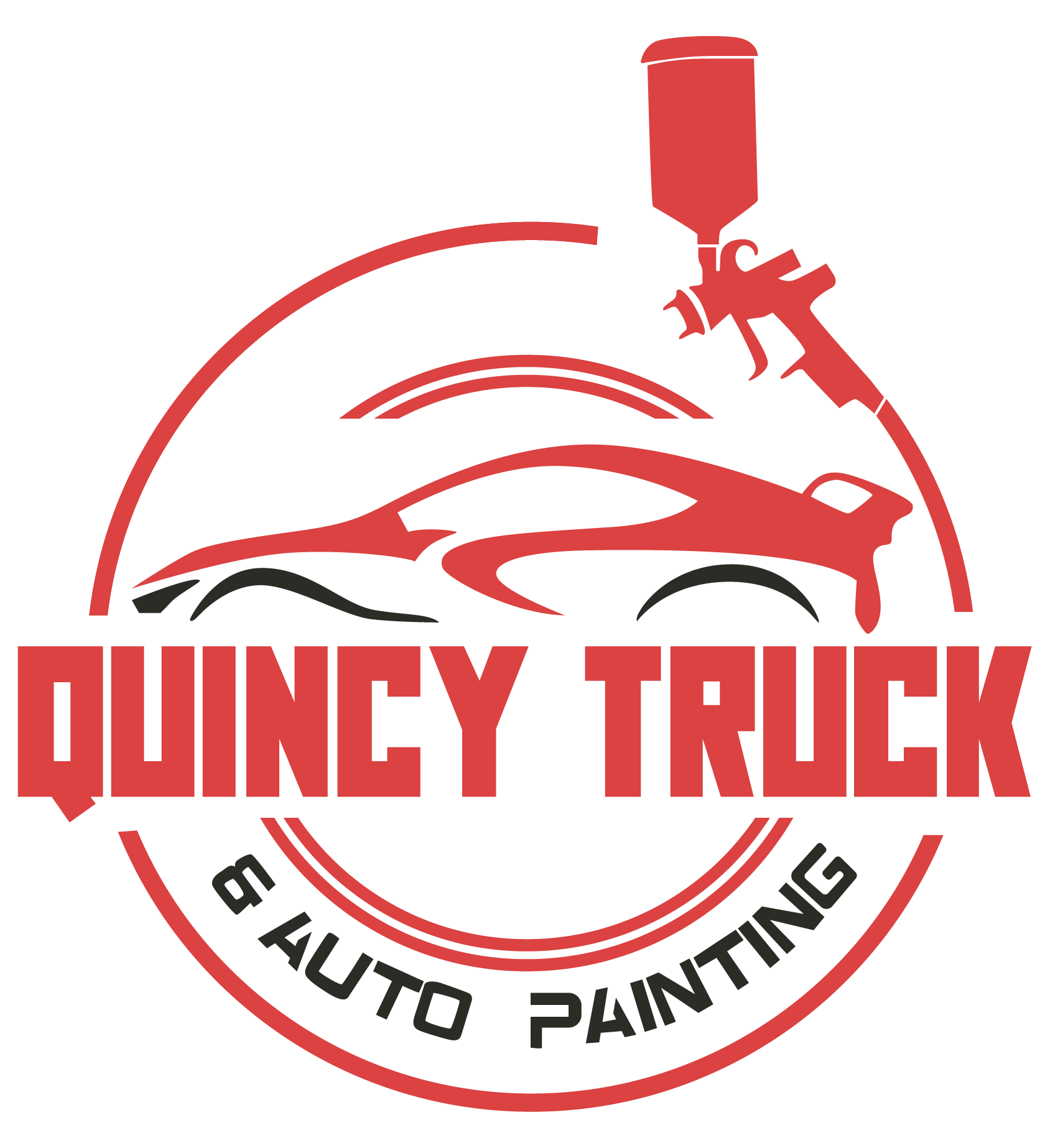 Quincy Truck and Auto Painting - Auto Body Repair-Logo