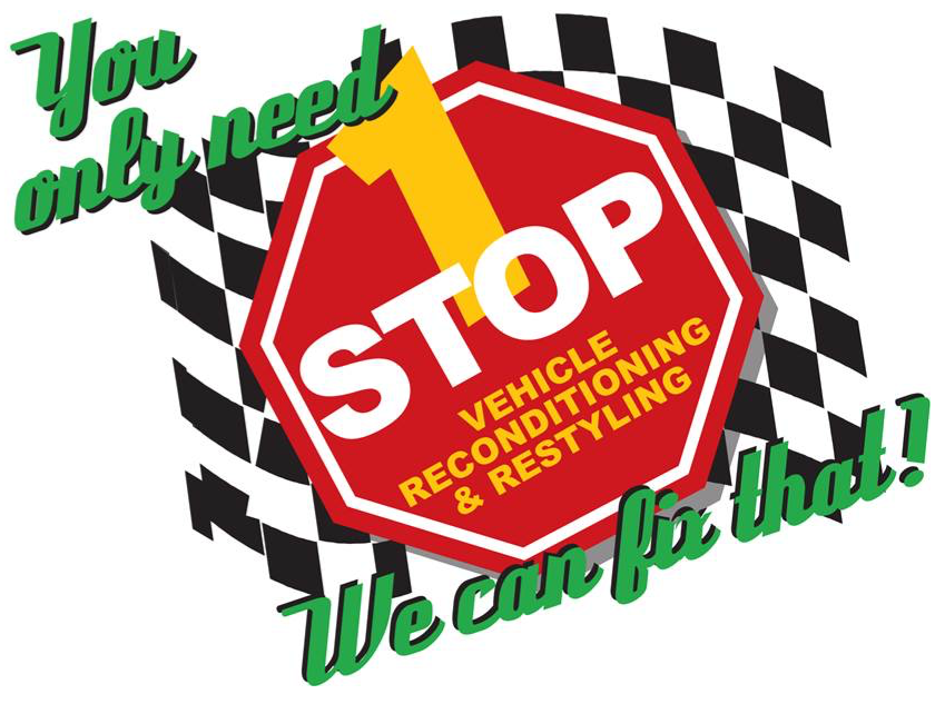 1 Stop Vehicle Reconditioning and Restyling - Logo