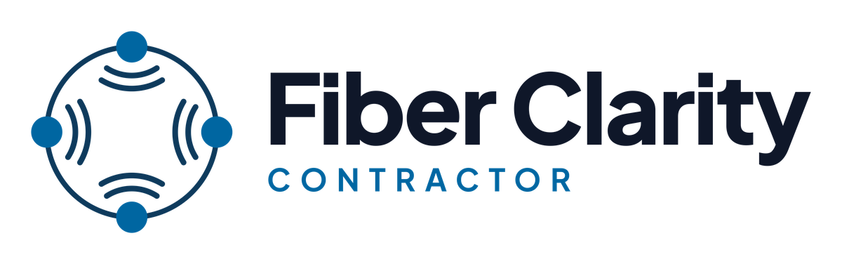 Fiber Clarity logo in color on white