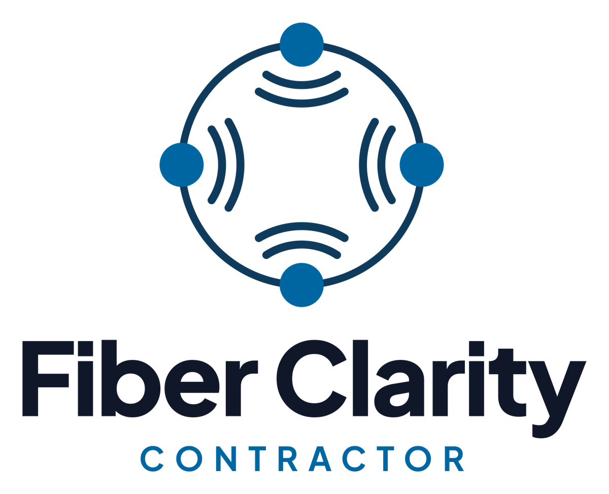 Fiber Clarity stacked color logo