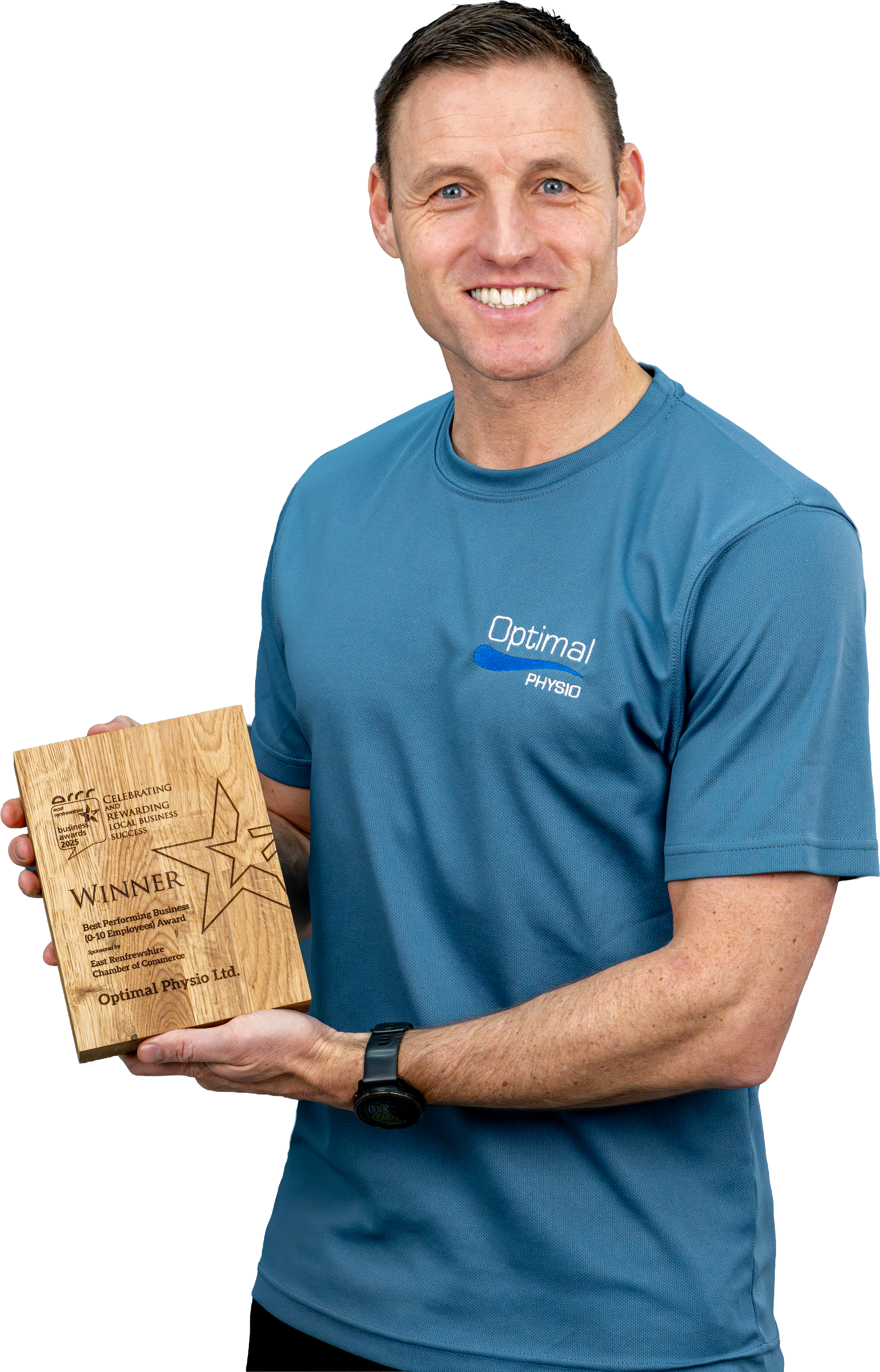 Steven McLean, Chartered Physiotherapist and founder of Optimal Physio