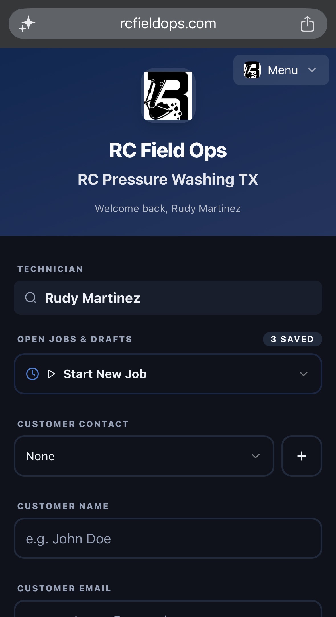 RC Field Ops - Smart Field Software