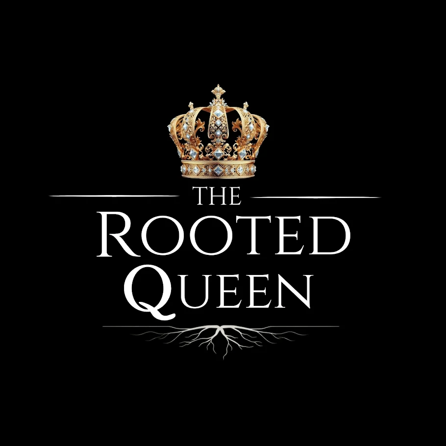 The Rooted Queen logo
