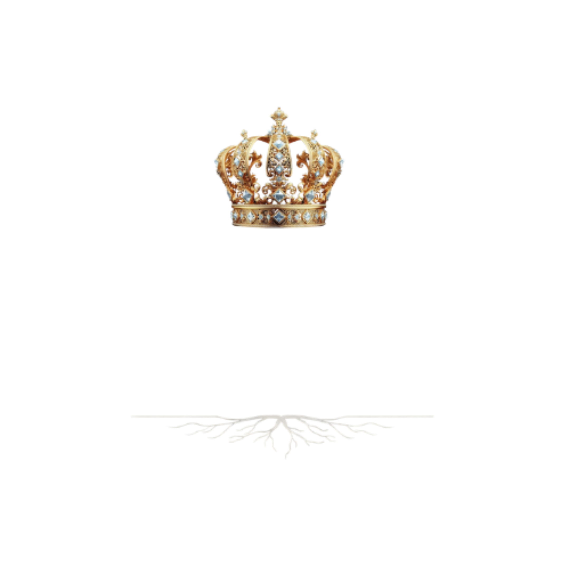The Rooted Queen logo