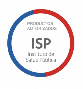 Sello de autorización ISP - Instituto de Salud Pública