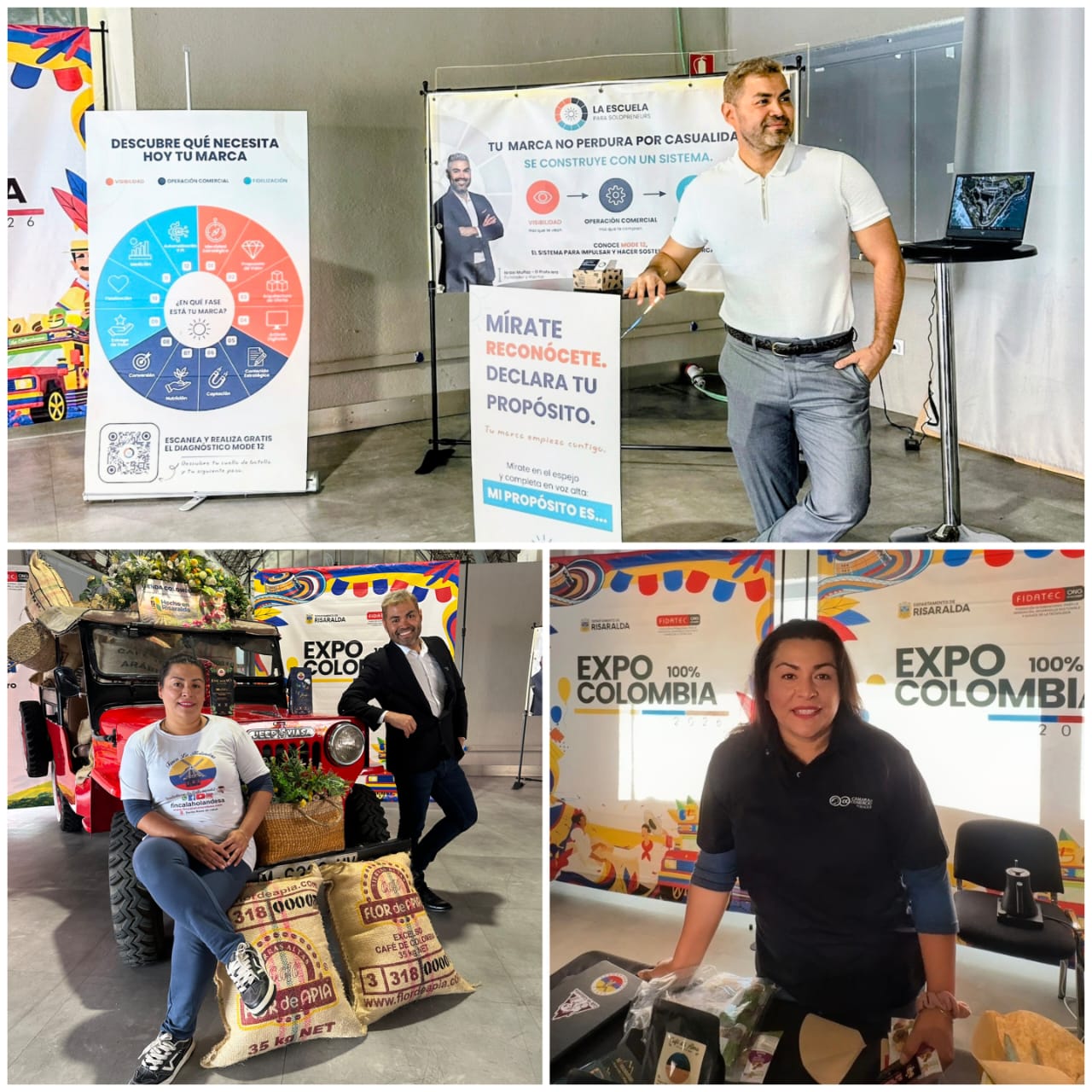 ORICOL y la Escuela para Solopreneurs en Expo 100% Colombia en Madrid, España.