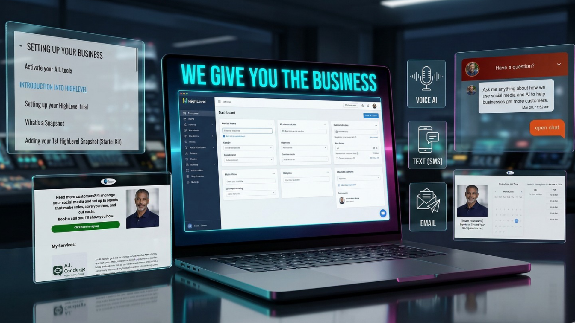 We Give You The Business