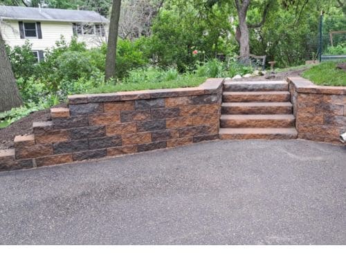 Retaining Wall Installation in Buffalo
