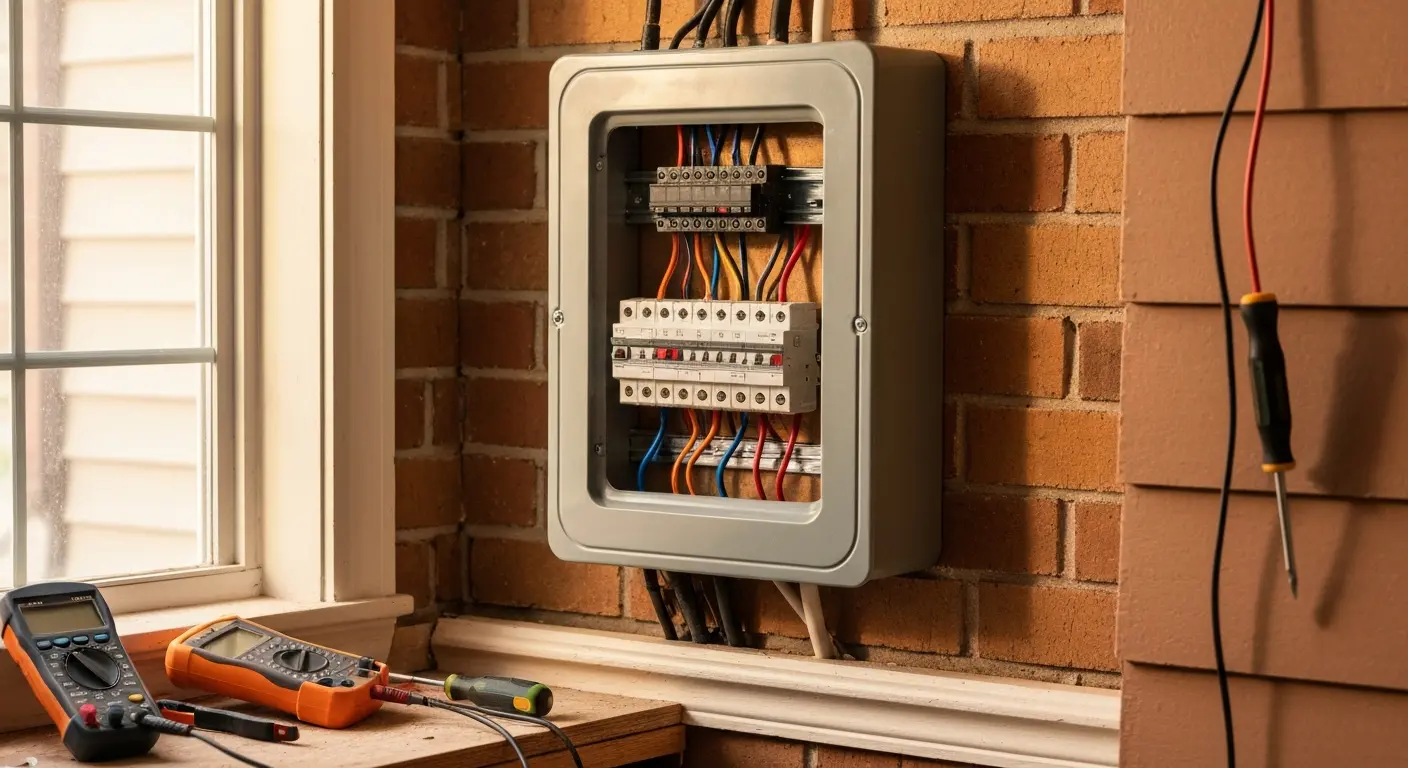 Electrical panel upgrade project