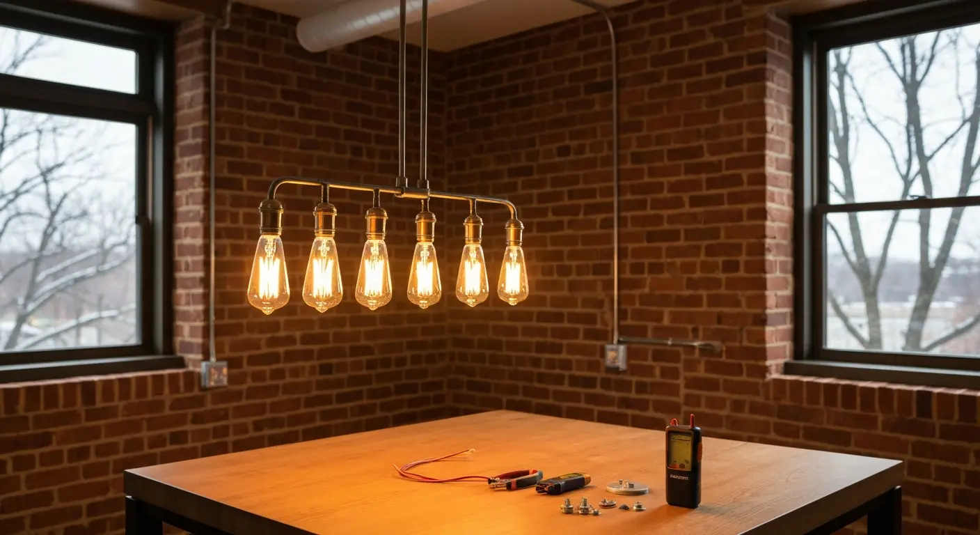 Lighting fixture installation