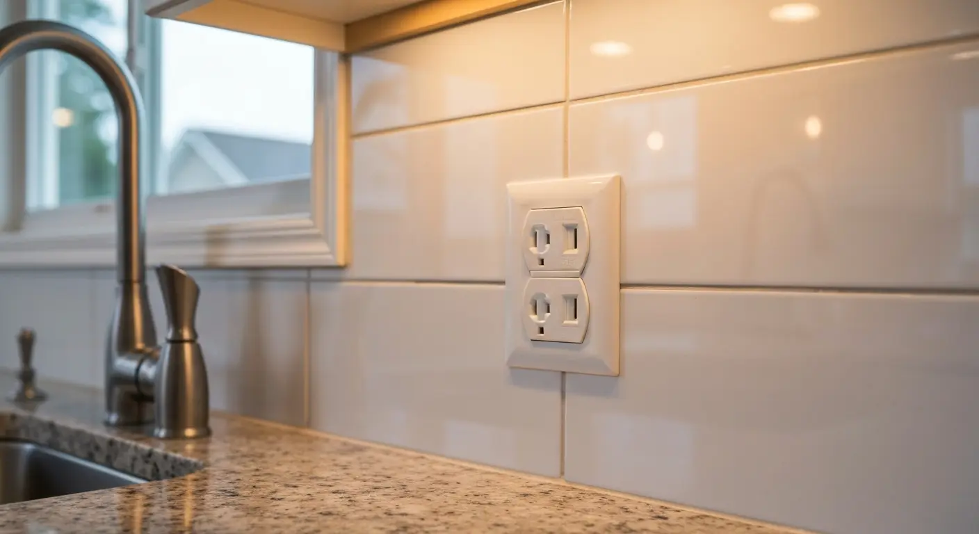 Outlet and switch work