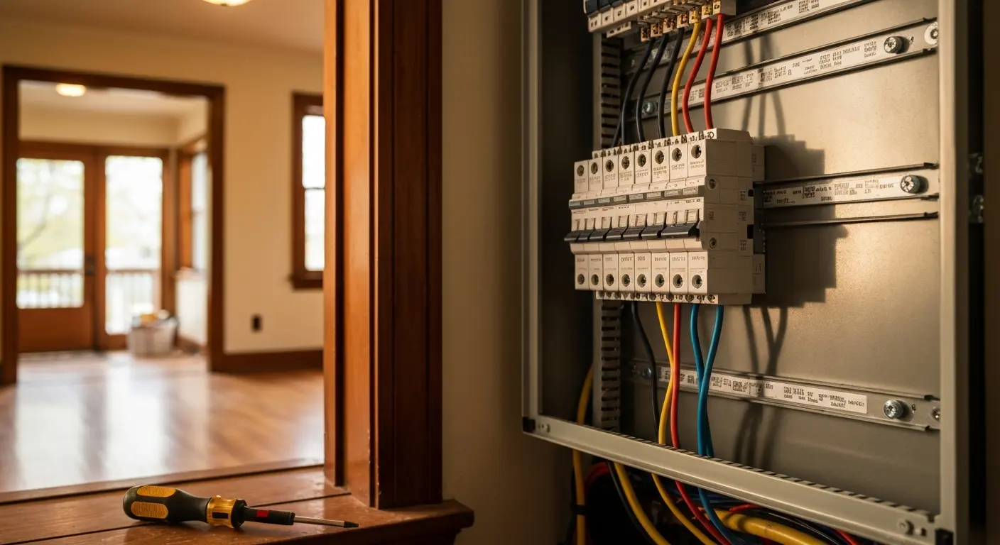 Electrical panel upgrade in Richfield rambler