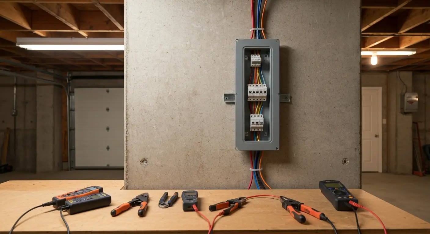 Residential electrical work