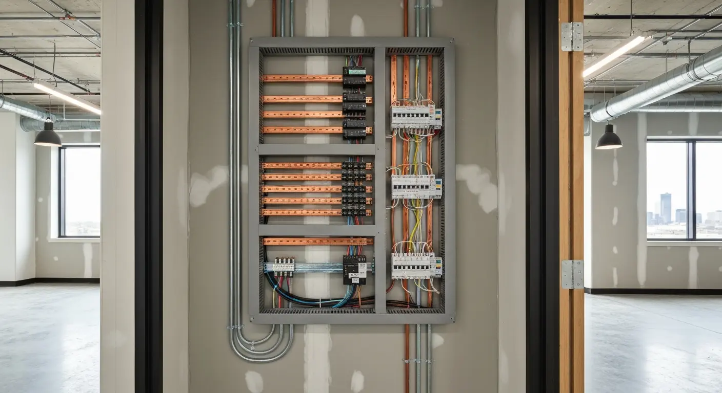 Commercial electrical installation