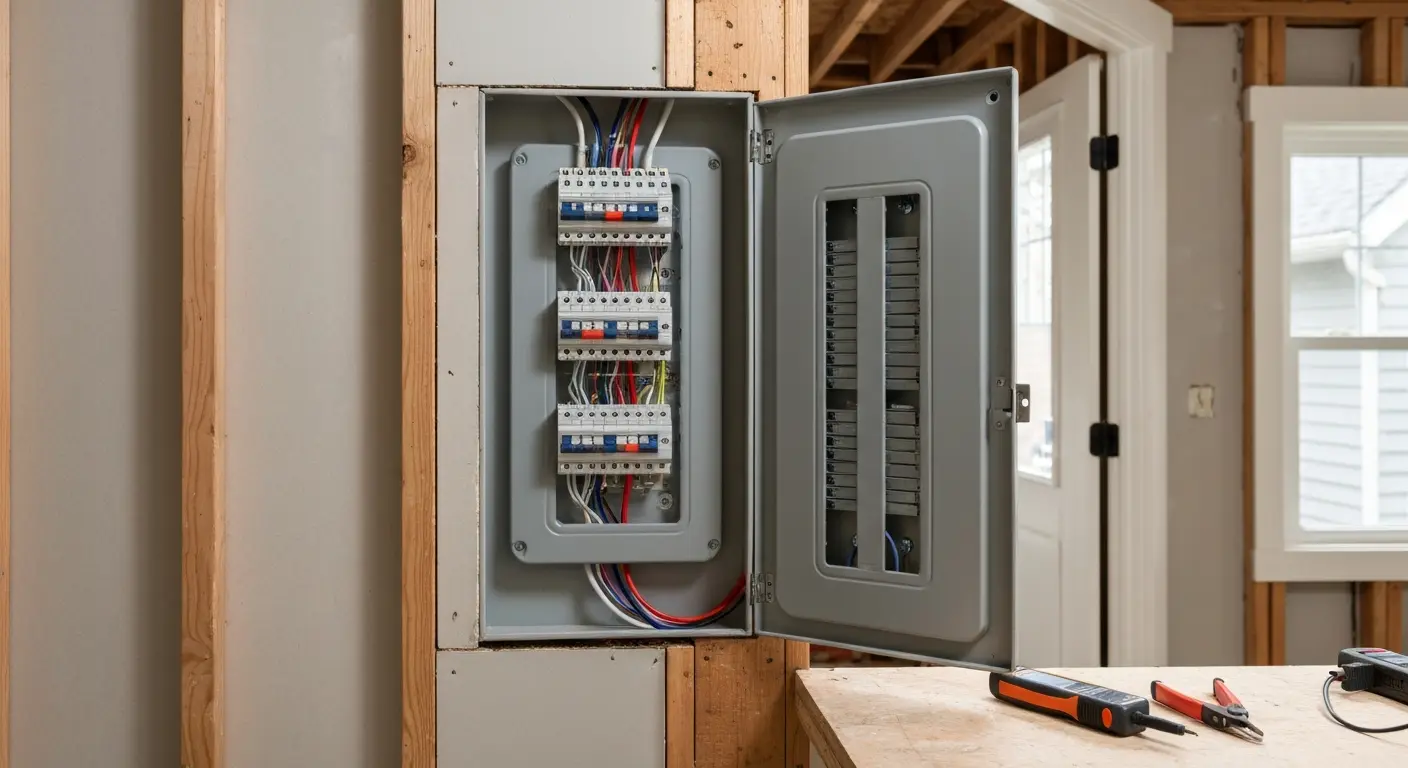 Electrical panel installation